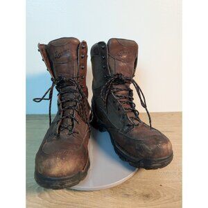 Danner Pronghorn Leather Gore-Tex Boots Men’s 12 Brown 8in 42212 Winter Hiking